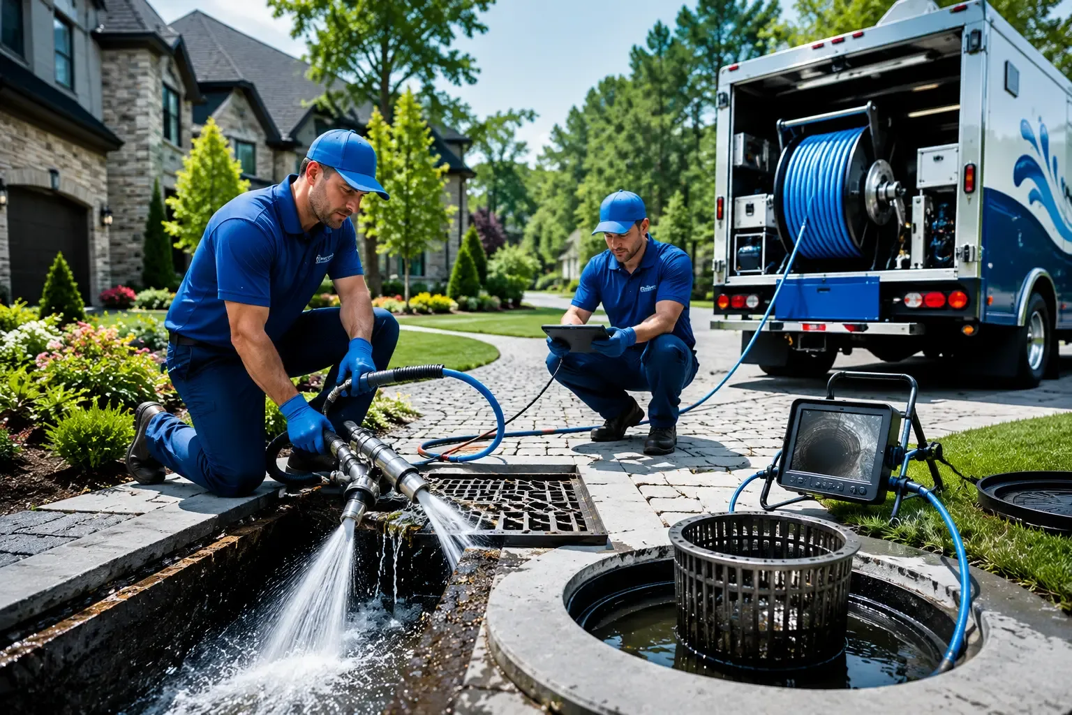 Local outdoor drain cleaning professionals in New Richland, MN